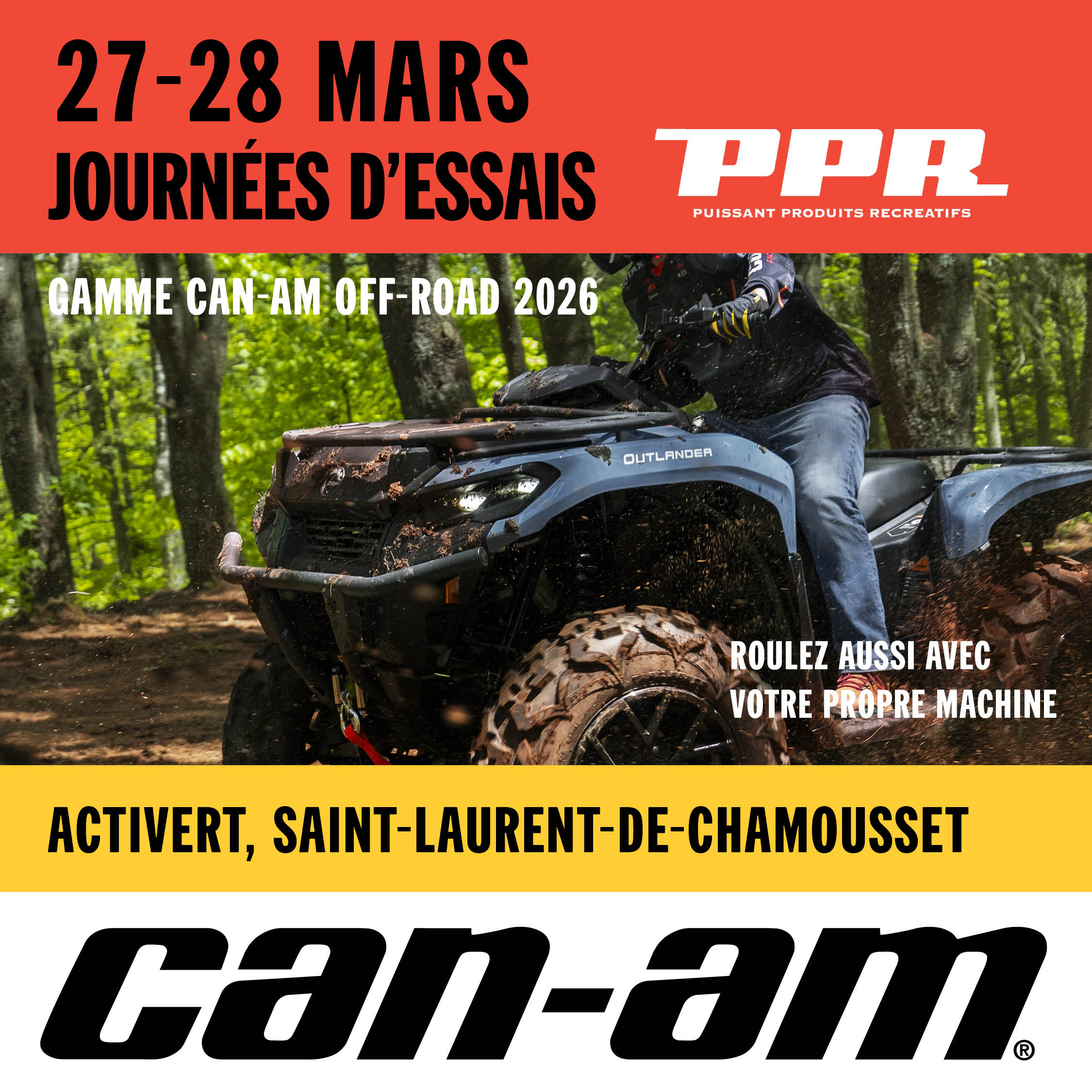 ESSAIS OFF ROAD CAN-AM 27-28 MARS